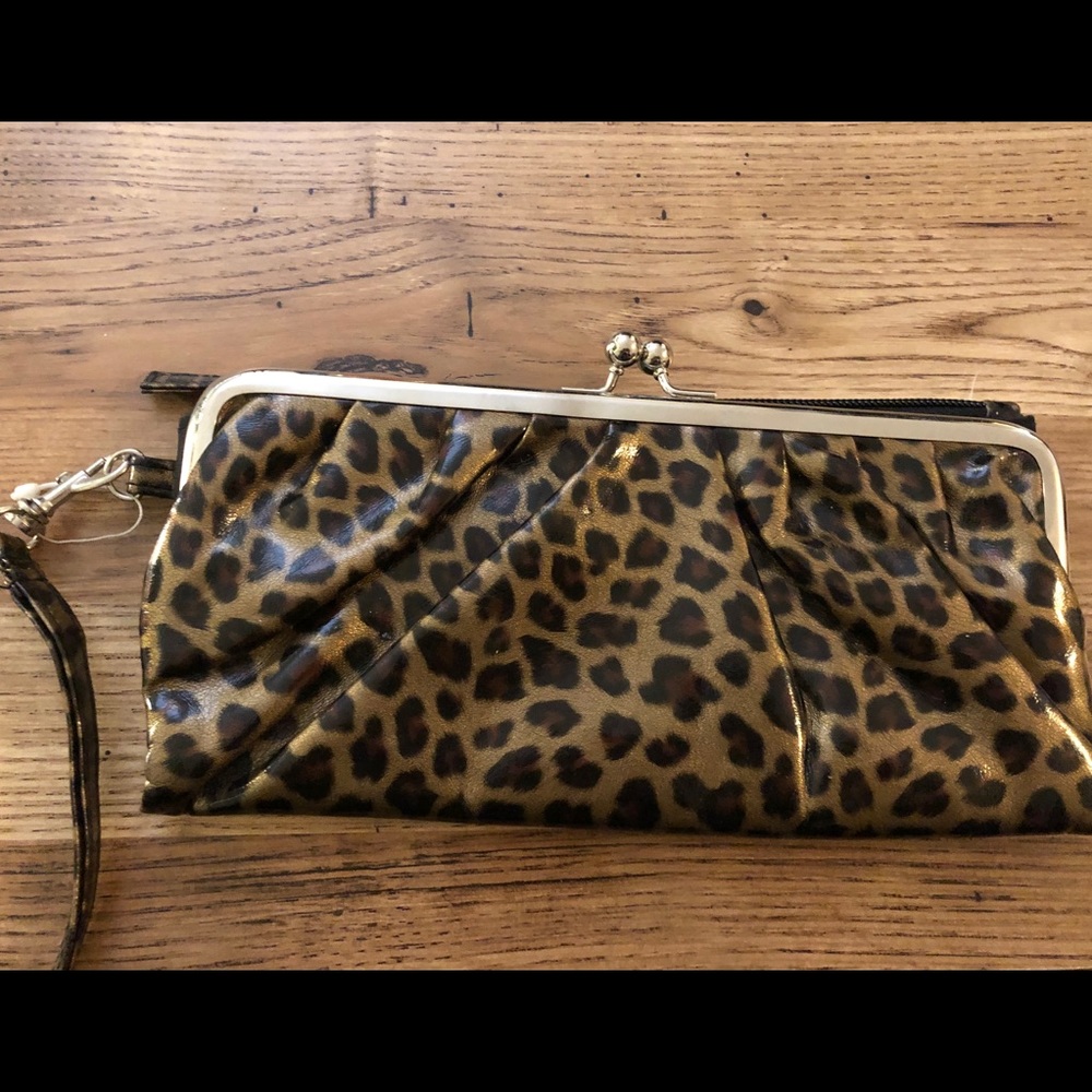 Apt 9 leopard print clutch